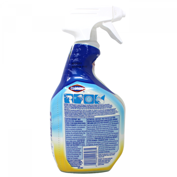 Clorox Spray 887ml Bleach Foamer Kills Mold&Mildew (B) /9