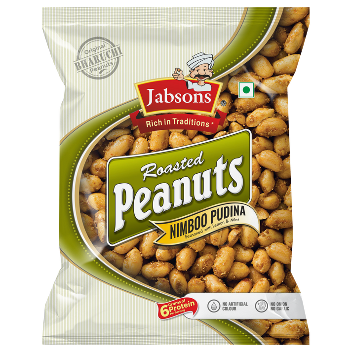 Jabsons Peanut Nimboo Pudina - 24 X 140G