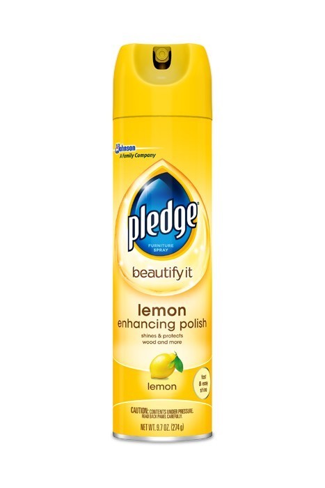 PLEDGE LEMON ENHANCING POLISH 390G