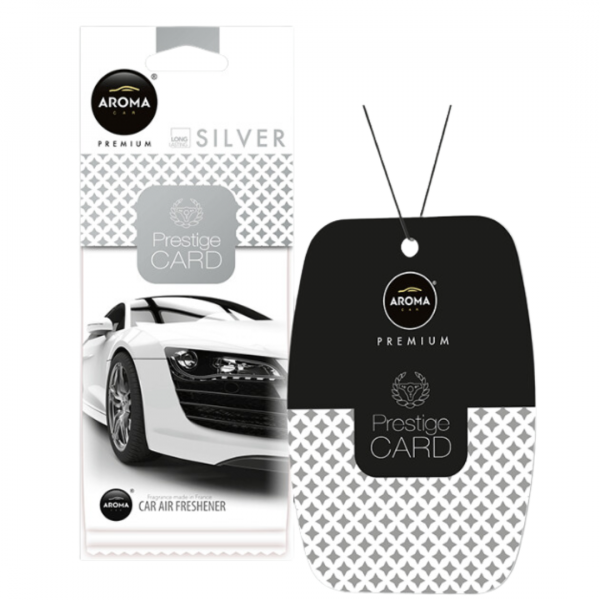 AROMA A/F CAR PRESTIGE CARD SILVER/36 ()