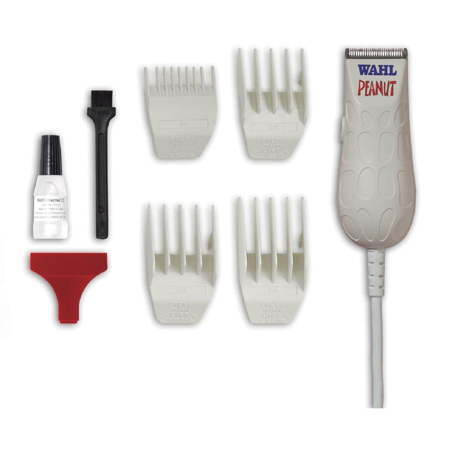 Wahl Professional White Peanut Clipper/Trimmer #56155