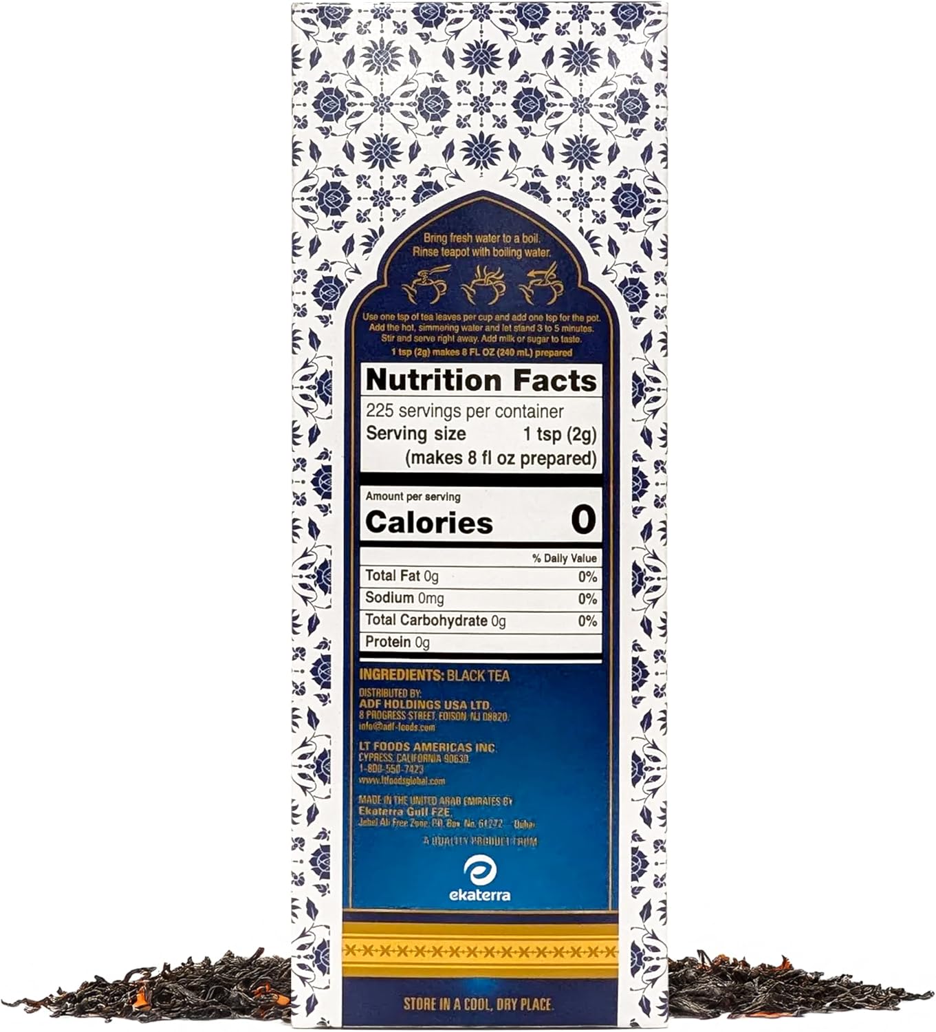 Brooke Bond Taj Mahal Black Tea 450g – Premium Loose Leaf Black Tea | Rich Aroma & Strong Flavor | Indian Chai Tea