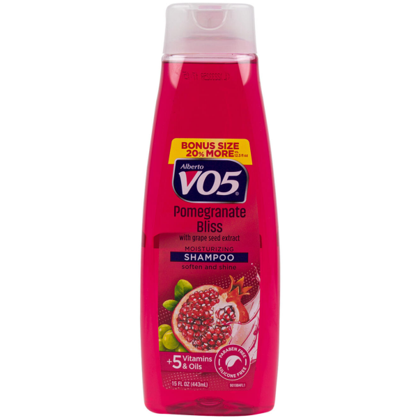 Alberto V05 Shamp 443ml Pomegranate Bliss/6
