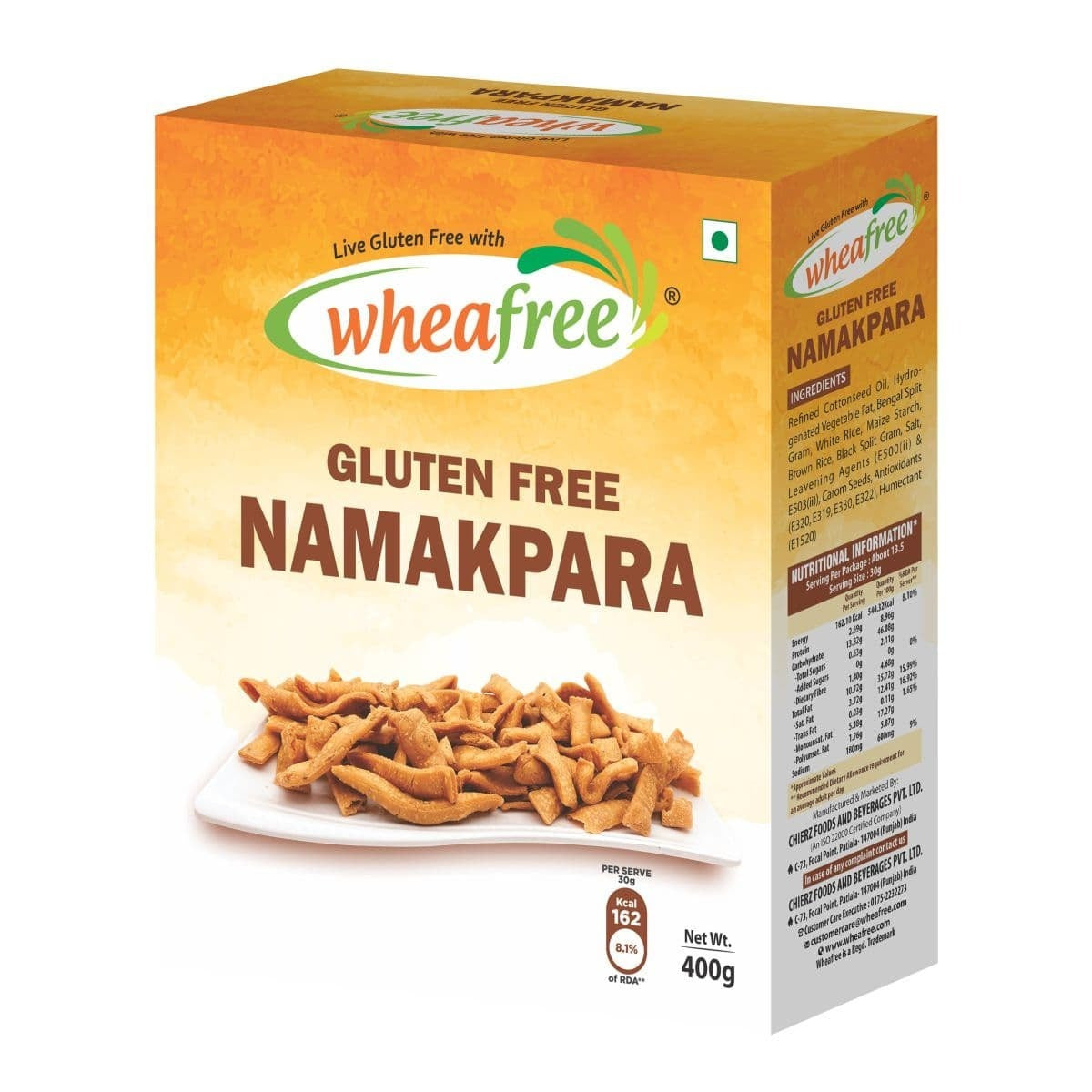 Wheafree Namak para 20x400g