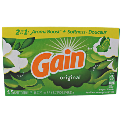 Gain F/S 15ct Sheets Original (B)/15