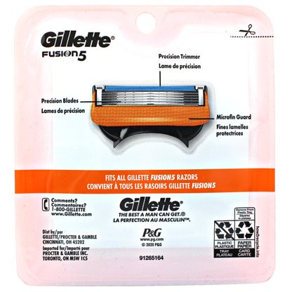 Gillette Fusion5 12carts/36