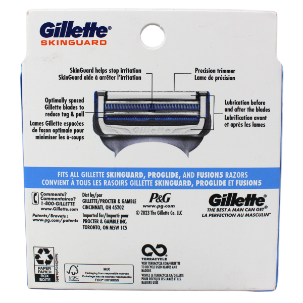 Gillette Skin Guard 8carts/3