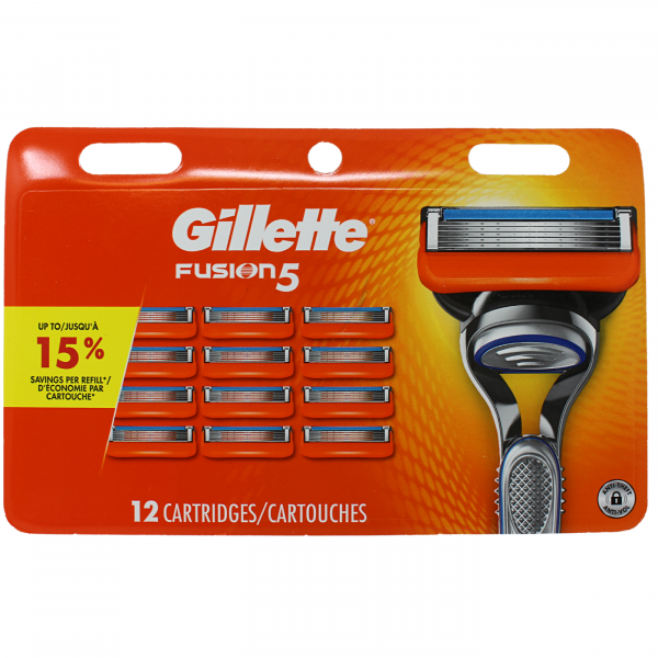 Gillette Fusion5 12carts Carded/3