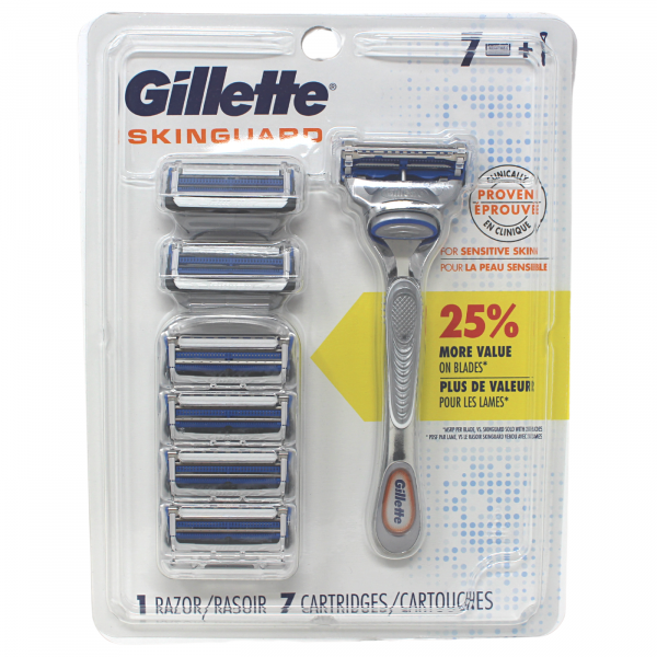 Gillette Skin Guard 1rzr+7carts/3