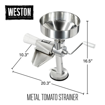 Weston Metal Tomato Strainer (07-1201-W)