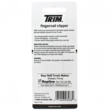 Trim Nail Clipper Easy Hold Grip, 144/Pack