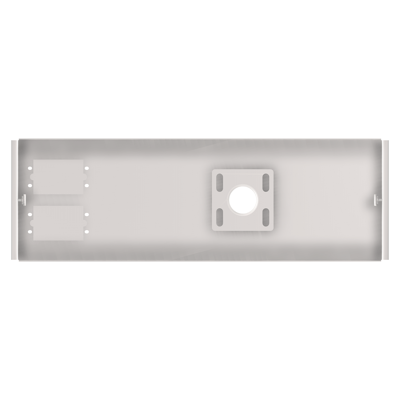 QualGear® QG-PRO-PM-SCA-W Pro-AV 1.5" Suspended For Adjustable Ceiling Adapter