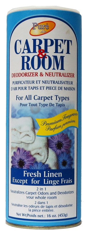 CARPET & ROOM DEODORIZER FRESH LINEN 454GR X 12-INNER