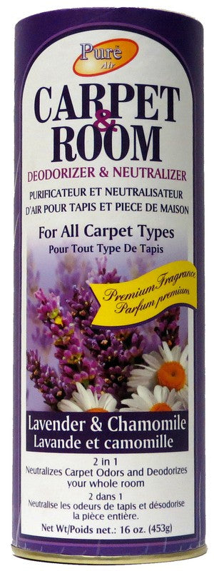 CARPET & ROOM DEODORIZER LAVENDER & CHAMOMILE 454GRX 12