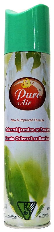 PURE AIR AIRFRESHNER ORIENTAL JASMINE & BAMBOO 300MLX24