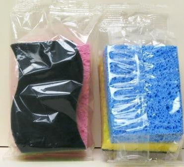 BARGAIN 2PK CELLO SPONGES PLAIN FILM