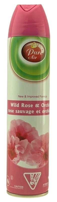 PURE AIR FRESHNER WILD ROSE & ORCHID 300ML