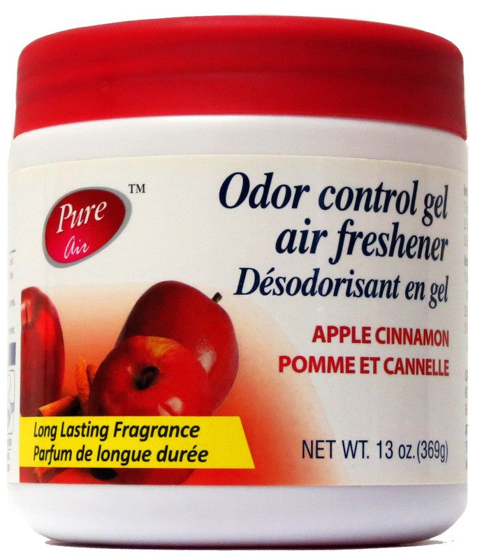 PURE AIR ODOR CONTROL GEL AIR FRSHNR APPLE CINNAMON 369G X 12..