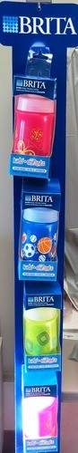 BRITA-FILL & GO BOTTLE CLIP ASS COLOR FOR KIDS -10/1CT