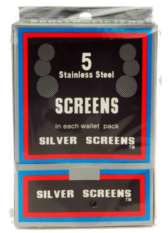 PIPE SCREEN 5-UNITS SILVER X 100PK