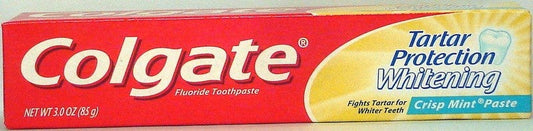 COLGATE TOOTHPASTE WHITE MINT 70 GM (2.5 OZ)