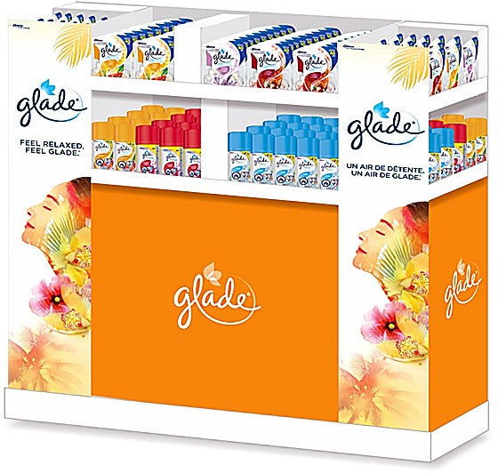 GLADE PISO AND AUTO ROOM SPRAY HALF PALLETT X 118