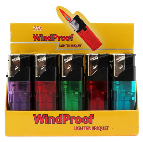 K-LIGHT CLEAR WIND PROOF LIGHTER DISPLAY