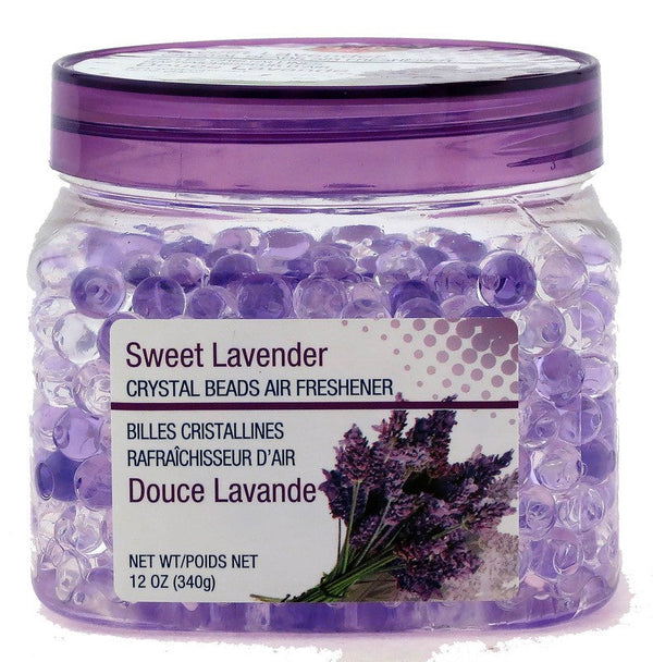 PURE AIR CRYSTAL BEADS AIR FRESHENER SWEET LAVENDER 340g x 12