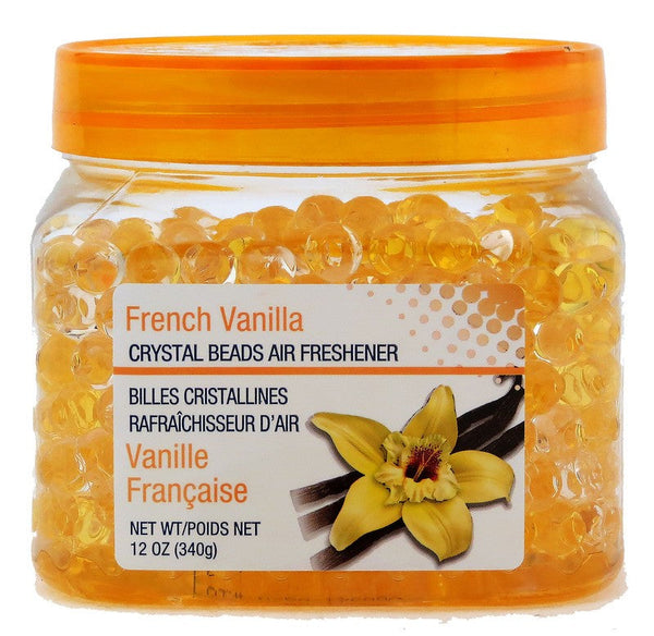 PURE AIR CRYSTAL BEADS AIR FRESHENER FRENCH VANILLA 340g X 12