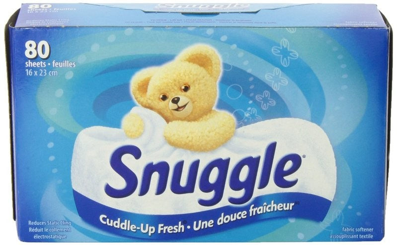 SNUGGLE FABRIC SOFTENER CUDDLE UP FRESH 80CTX9