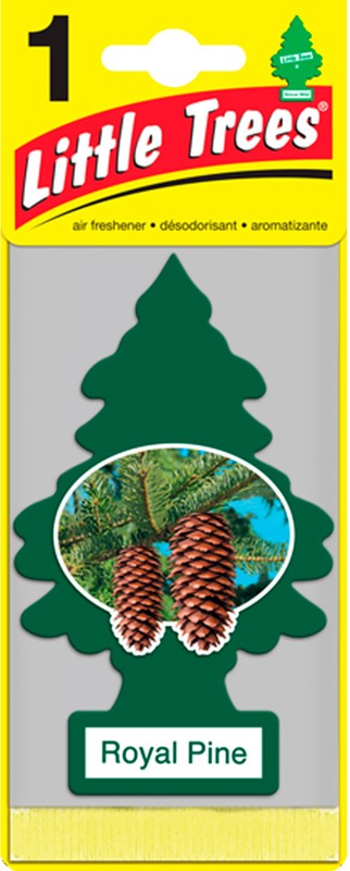 LITTLE TREE CAR AIR FRESHENER ROYAL PINE X 24