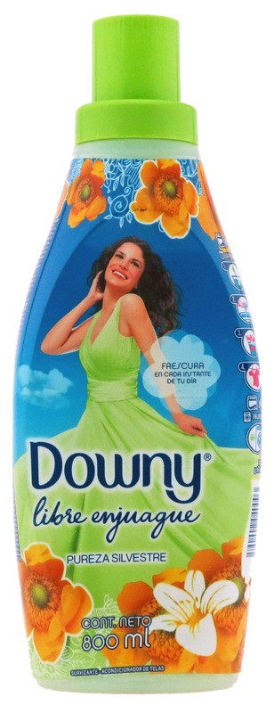 DOWNY FABRIC SOFTNER PUREZA SILVESTRE 750ml X 9