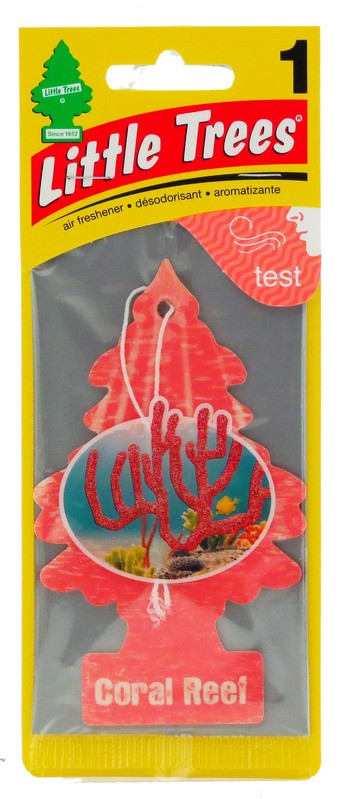 LITTLE TREE AIR FRESHENER CORAL REEF