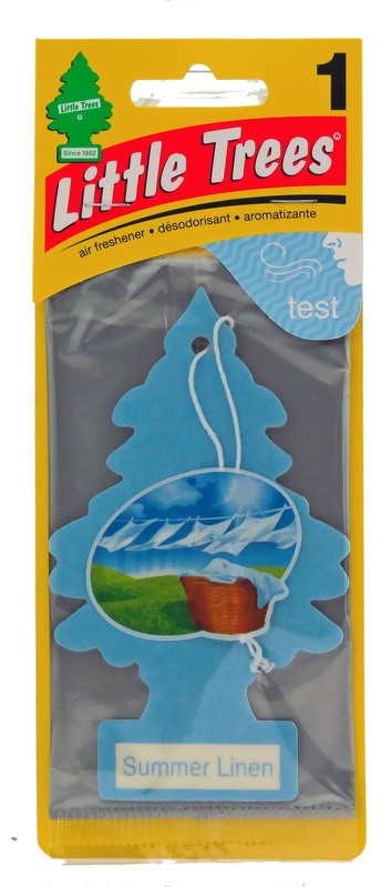 LITTLE TREE AIR FRESHENER SUMMER LINEN