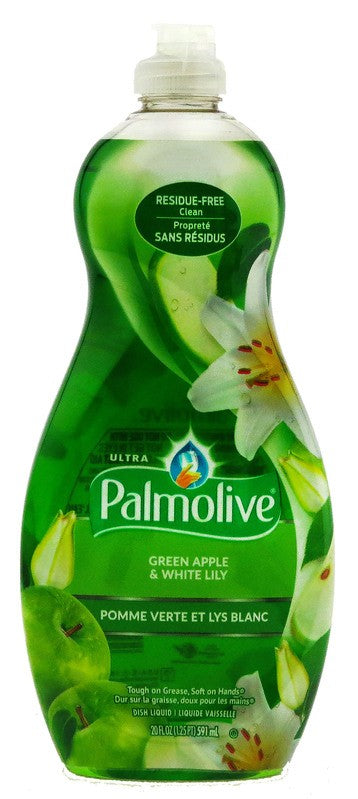 PALMOLIVE ULTRA DISH LIQ GREEN APPLE & WHITE LILY 591ml