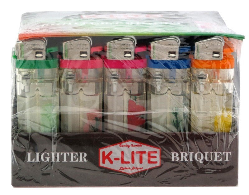 K-LIGHT CLEAR WITH FLOWER DISPLAY X 50