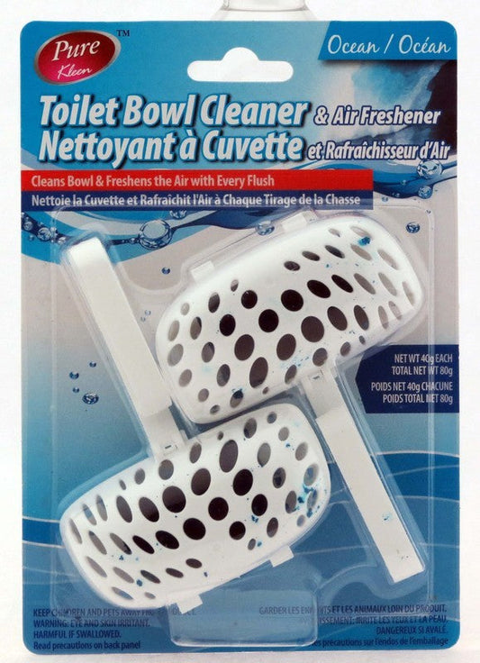 PURE KLEEN TOILET BOWL CLEANER & AIR FRESHENER OCEAN