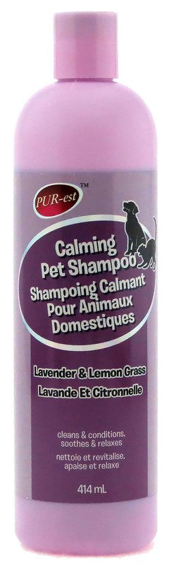 PUREST CALMING PET SHAMPOO LAVENDER & LEMON GRASS 414ml X 12