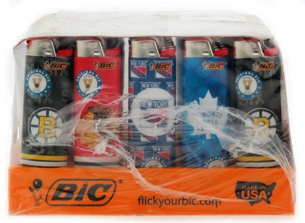 BIC NHL PLAYER MIX N MATCH LIGHTER DISPLAY