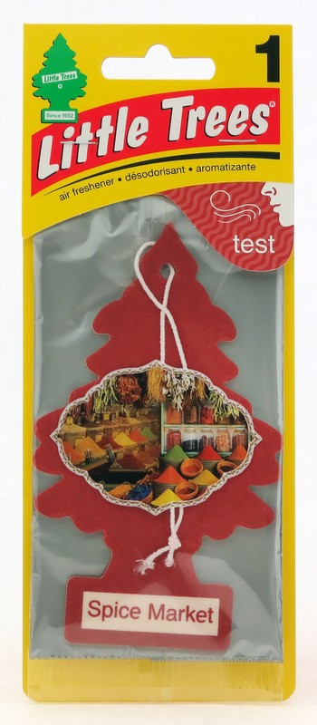 LITTLE TREE CAR AIR FRESHENER SPICE MARKET