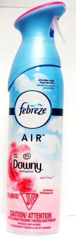 FEBREZE AIR FRESHENER WITH DOWNY SCENT APRIL FRESH 250g X 9