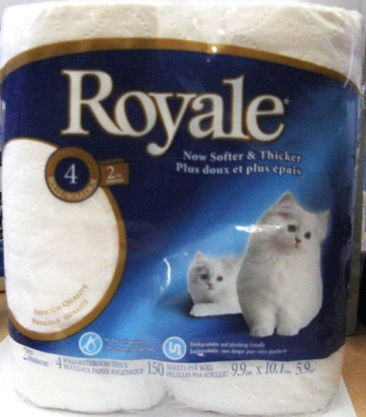 ROYAL BATHROOM TISSUE 4PK