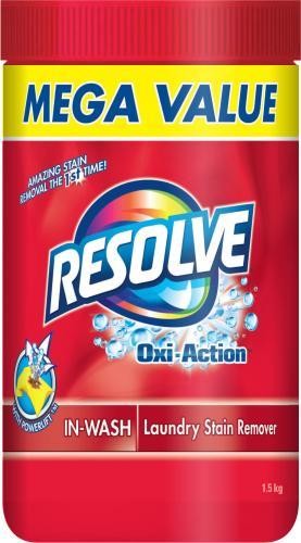 RESOLVE LAUNDRY STAIN REMOVER OXI ACTION 1.5KG