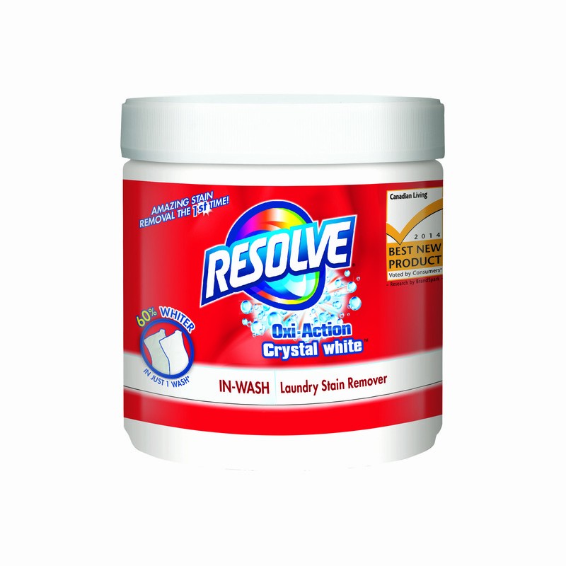 RESOLVE LAUNDRY STAIN REMOVER OXI ACTION CRYSTAL WHITE 765G