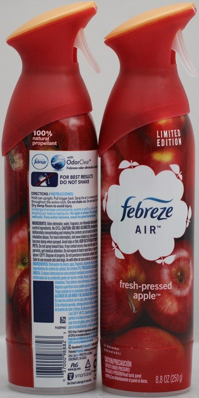 FEBREZE 250G AIR FRESHENER FRESH PRESSED APPLE