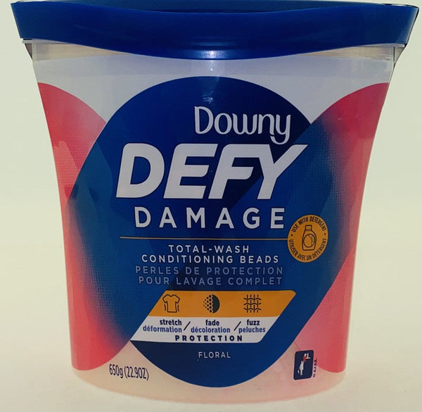 DOWNY LAUNDRY CONDITIONING BEADS DEFY DAMAGE FLORAL 650g