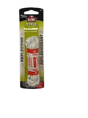 Kiwi Sty laces Rnd 114 Refl Wt 1pr/6 CA