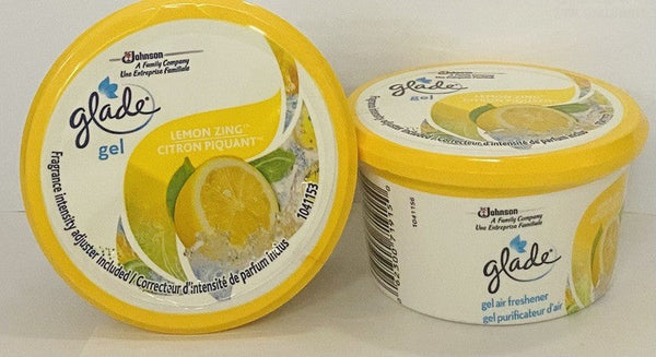 GLADE AIR FRESHENER GEL LEMON ZINC 70g