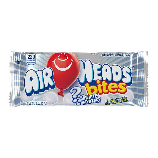 AIRHEADS BITES WHITE MYSTERY 57g