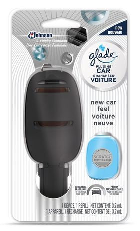 GLADE PLUGINS® CAR STARTER + REFILL - NEW CAR